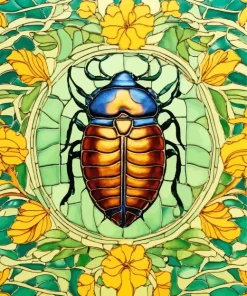 Beetle Art Diamond Painting