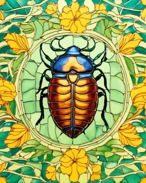 Beetle Art Diamond Painting