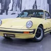 Beige Porsche 911 Diamond Painting