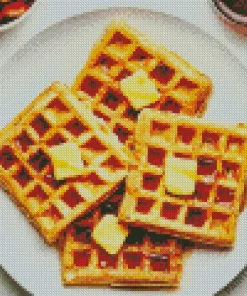 Belgian Waffles Diamond Painting