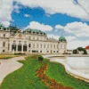 Belvedere Garden Vienna Diamond Painting