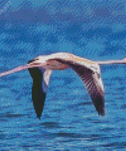 Big Pink Bird Diamond Painting