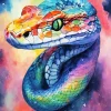 Big Rainbow Snake Diamond Painting