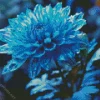 Blue Dahlia Diamond Painting