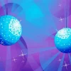 Blue Disco Balls Diamond Painting