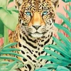 Blue Eyed Leopard Diamond Painting