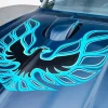 Blue Firebird Logo Diamond Painting