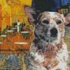 Blue Heeler Cafe Terrace Diamond Painting