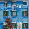 Blue House Burano Diamond Painting