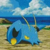 Blue Lobster Pokemon Diamond Painting