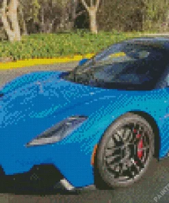 Blue Mc20 Diamond Painting