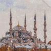 Blue Mosque Turkey Diamond Painting