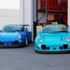 Blue RWB Porsche Cars Diamond Painting