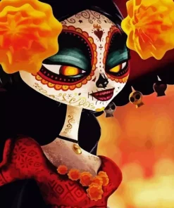 Book Of Life La Muerte Diamond Painting