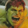 Hulk Screaming Diamond Painting