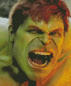 Hulk Screaming Diamond Painting