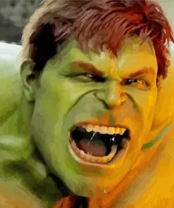 Hulk Screaming Diamond Painting