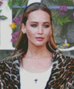 Jennifer Lawrence Diamond Painting