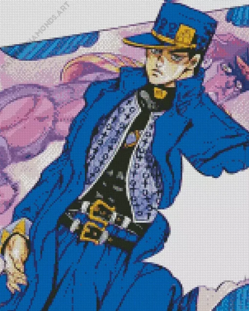 Jotaro Jojos Bizarre Adventure Diamond Painting