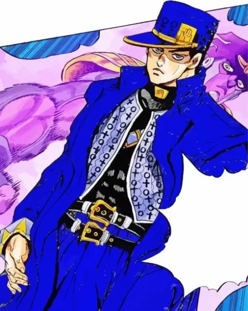 Jotaro Jojos Bizarre Adventure Diamond Painting