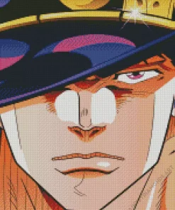 Jotaro Kujo Face Diamond Painting