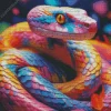 Rainbow Snake Diamond Painting