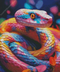 Rainbow Snake Diamond Painting