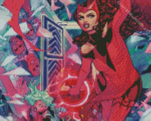 Scarlet Witch Diamond Painting