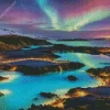 Scenic Blue Lagoon Iceland Diamond Painting