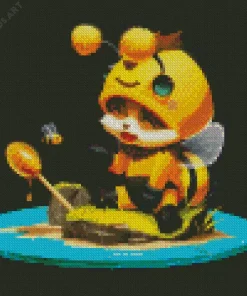 The Bee Teemo Diamond Painting