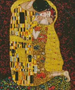 The Kiss By Gustav Klimt Diamond Painting