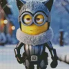 Winter Minion Diamond Painting