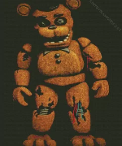 Withered Freddy Diamond Painting