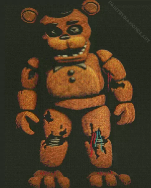 Withered Freddy Diamond Painting