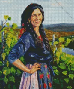 Beautiful Gypsy Woman Diamond Painting