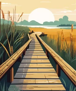 Easy Boardwalk Diamond Painting