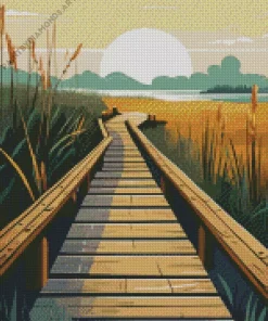 Easy Boardwalk Diamond Painting