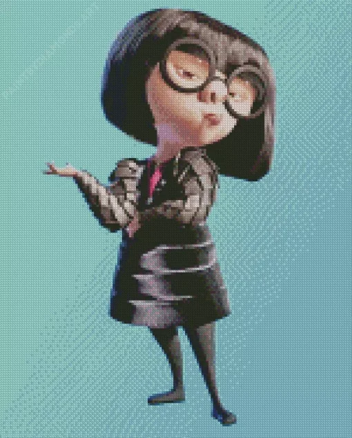 Edna Mode Diamond Painting