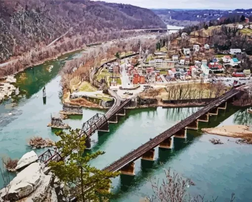 Harpers Ferry Diamond Painting