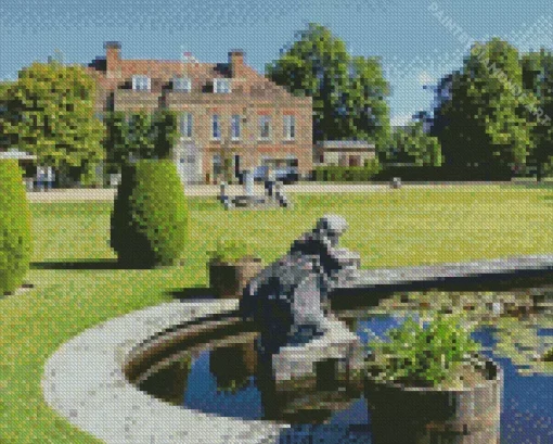 Hole Park Gardens England Diamond Painting