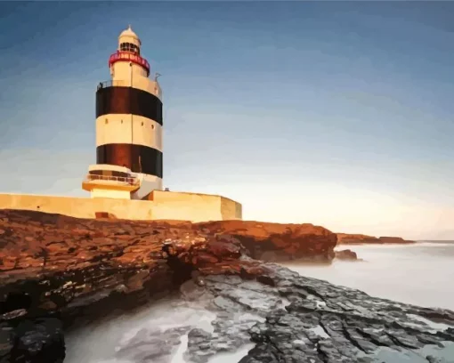 Hook Head Lighthouse Diamond Painting