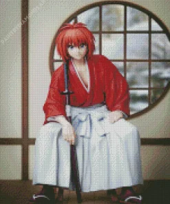 Kenshin Himura Diamond Painting