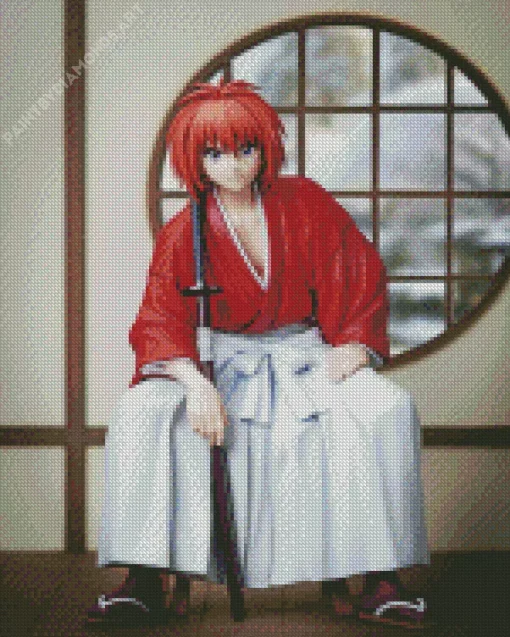 Kenshin Himura Diamond Painting