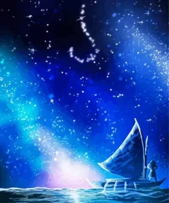 Moana Boat Diamond Painting