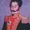 Simon Bolivar Portrait Diamond Painting