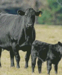 The Aberdeen Angus Diamond Painting