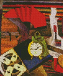 The Alarm Clock Diego Rivera Diamond Painting