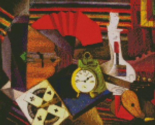 The Alarm Clock Diego Rivera Diamond Painting