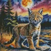 Wild Bobcat Diamond Painting