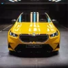 Yellow BMW M5 Car Diamond Painting